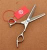 Professional Hairdressing Scissors 5.5" 6'' Purple Dragon Japan 440C Thinning Shears Douuble Side Teeth 15% Thinning Rate
