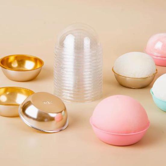 Набор из 50 шт. коробок для упаковки тортов, прозрачные пластиковые мини-коробки для кексов с надежной крышкой, подарочная коробка для выпечки для маленьких тортов, пирожных, десертов, печенья