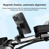 Bicycle Phone Holder 360 Rotation Shockproof Ultralight Magnetic Handlebar Mount for Riding Motorcycle GPS Bicycle Accessories