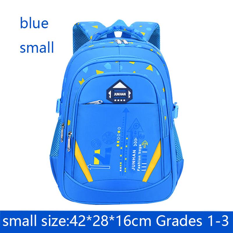 Kid'S Shoulder Bag Geometry Pattern Teen Children Backpack Fashion Schoolbag Boy Girl Backpack Book Bag Waterproof Mochila
