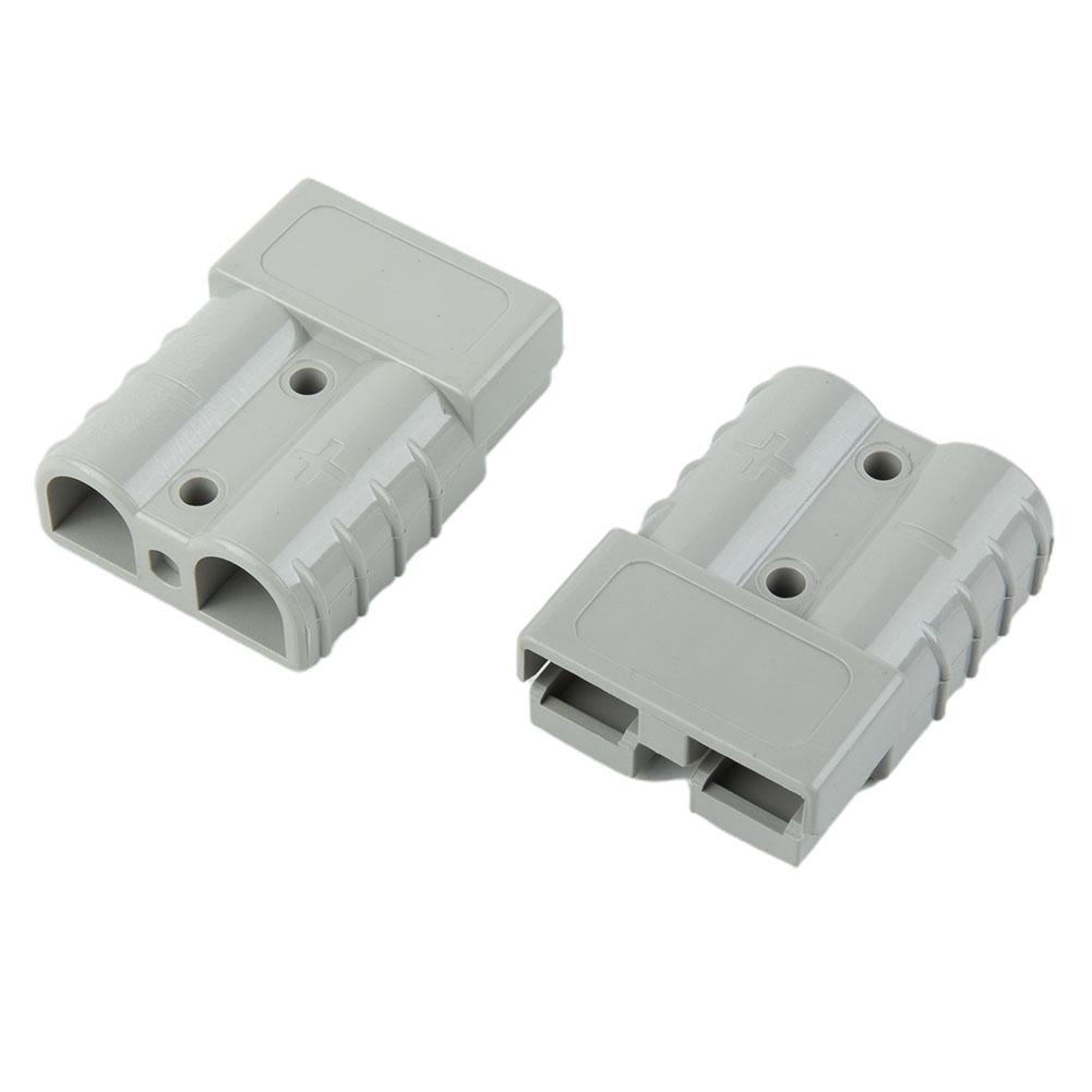 1 пара токовых разъемов 48x37ммx16мм 50А медь серебро