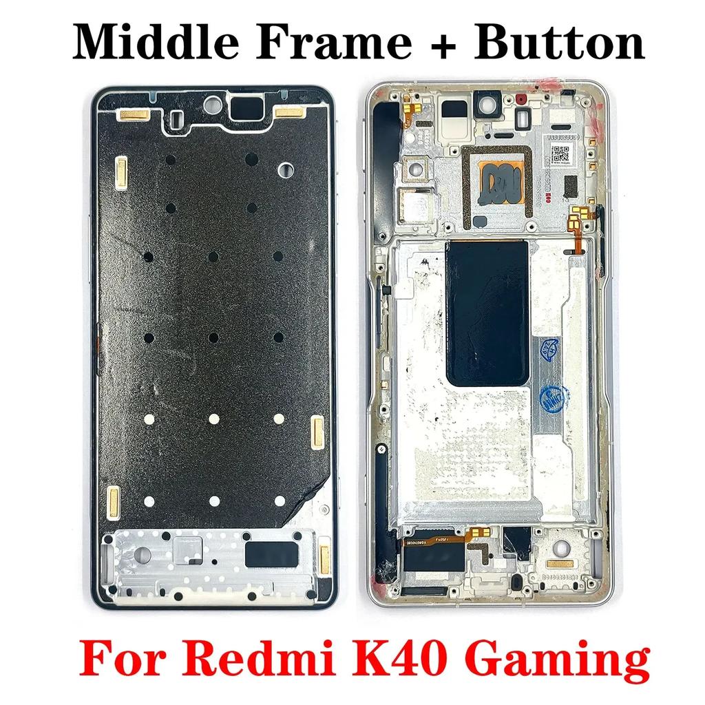 Best Quality Middle Frame Chassis For Xiaomi Redmi K40 Gaming K40 / K40 Pro K30 4G K30S K20 LCD Front Frame Housing Bezel