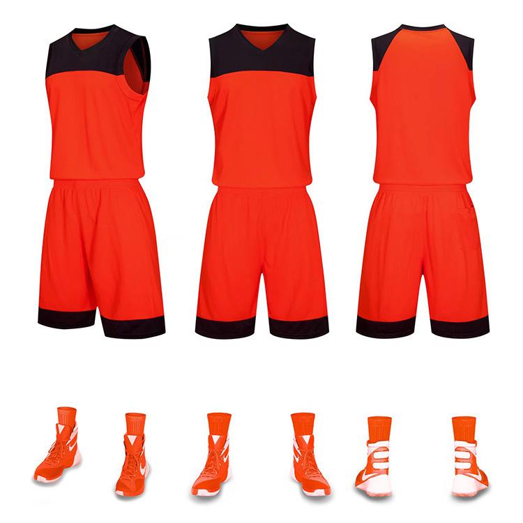 Basketball Jersey Set Men'S Summer College Students Printing Competition Jersey Children'S Training Jersey China Team