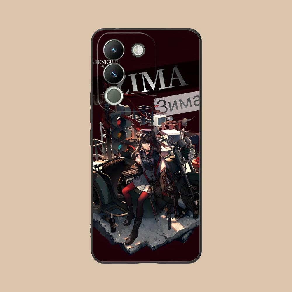 Чехол для мобильного телефона Arknights Zima из матового ТПУ для VIVO V60 V50 V40 V30 V29 V27 V25 V23 Pro Lite 5G с цветной печатью
