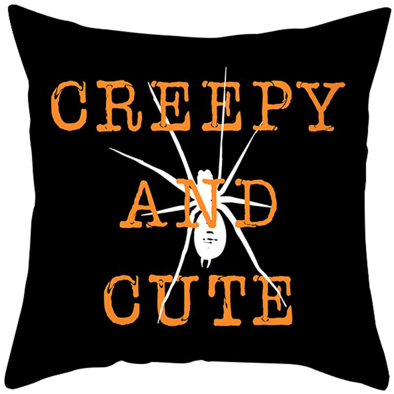 Домашний декор, наволочка с тыквой на Хэллоуин, креативная наволочка с принтом, наволочка для дивана, вечеринки, дома, автомобиля, наволочка 45x45 см, Funda de Almohada
