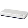 Buffalo Gigabit Ethernet Коммутатор Пластиковый Питание Магнитный Настенный LSW6-GT-8NP/WH Хаб, 8-портовый, Корпус, Встроенный Блок Питания, Белый,