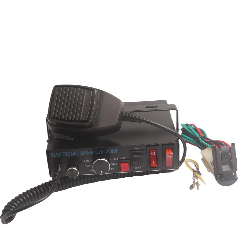 12V Car Speaker CJB-200W High-Power 9-Tone Megaphone Tweeter