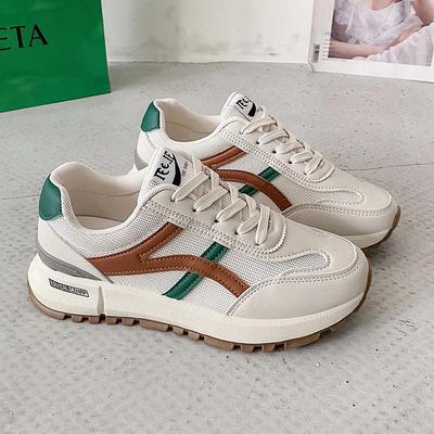 Женская обувь Форрест Гамп: Модные, повседневные кроссовки Dad Shoes в корейском стиле на толстой подошве, идеально подходят для бега