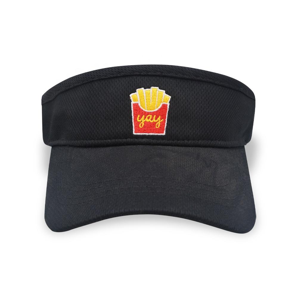 Sunvisor Anti Uv Protection Visors Cap Custom 100% Quick-drying Nylon Visor Cap