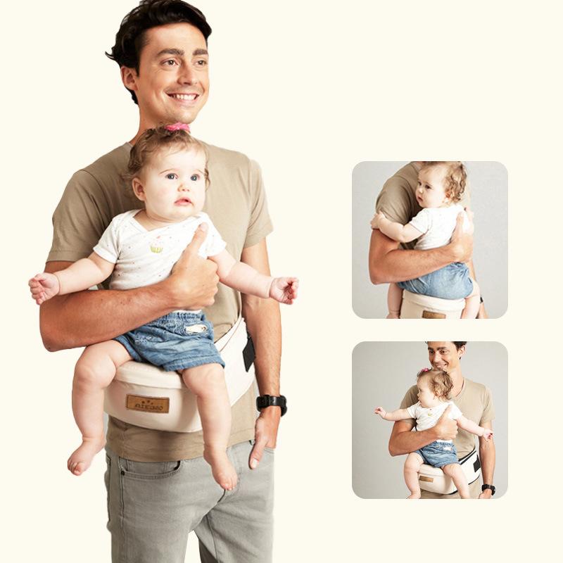 Multicolor Baby Carrier Waist Stool Walkers Baby Toodler Waist Stool Seat Carrier 45Degree Sling Hold Waist Belt Infant Hip Seat