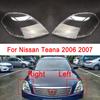 For Nissan Teana Car Lens Glass Light Lamp Headlamp Shell Auto Transparent Lampshade Case Lampcover Headlight Cover 2006