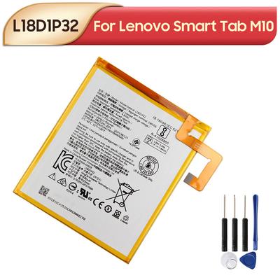 Перезаряжаемая литиевая батарея для планшета Lenovo Smart Tab M10 L18D1P32, емкость 4850 мАч