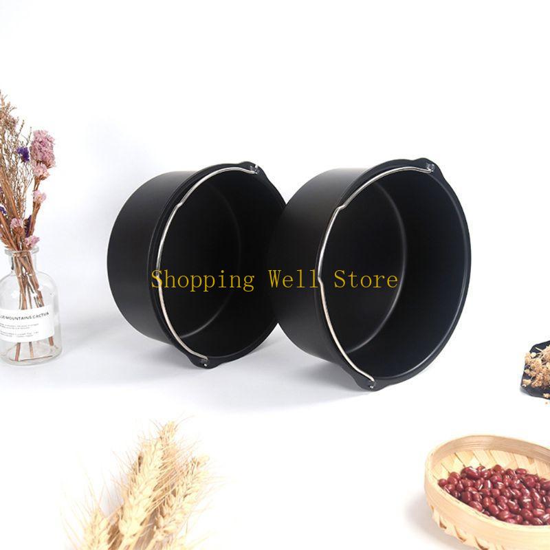 KX4B 6/7/8'' Форма для выпечки без дна, противень, круглая корзина для запекания, форма для выпечки, аэрофритюрница