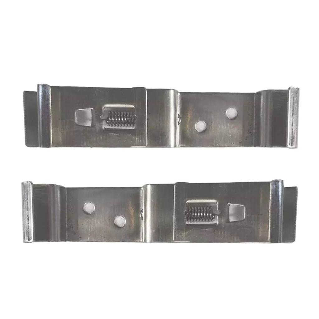 Нержавеющая сталь рамка номерного знака автомобиля держатель зажимы для номерного знака прицепа пружинный кронштейн крышка фиксированные аксессуары 1 пара