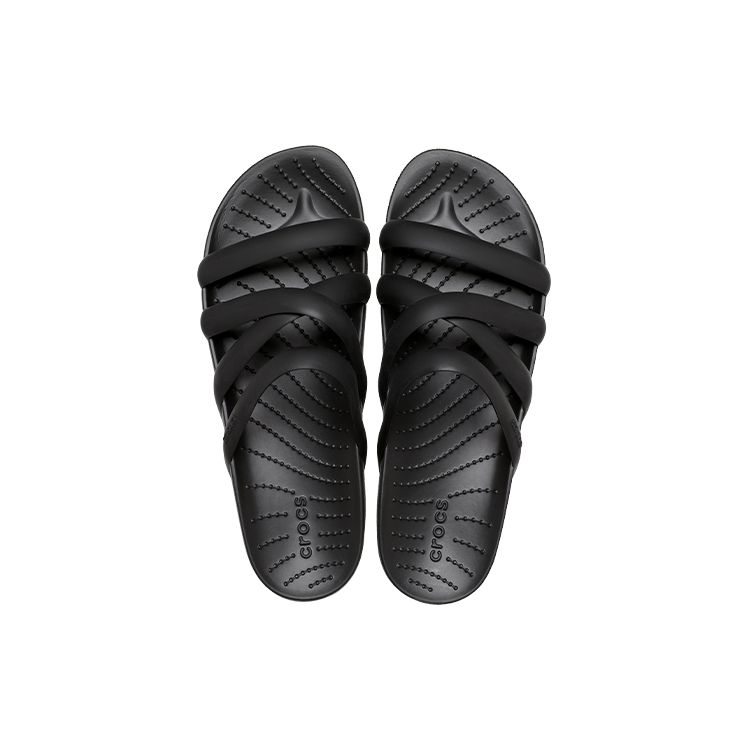 Crocs Классические спортивные сандалии на ремешках Женские сандалии Черные 208217-001