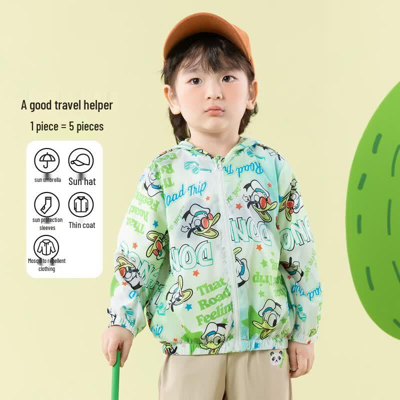 Disney Boys' Mickey Graffiti Print Sun Protection Jacket