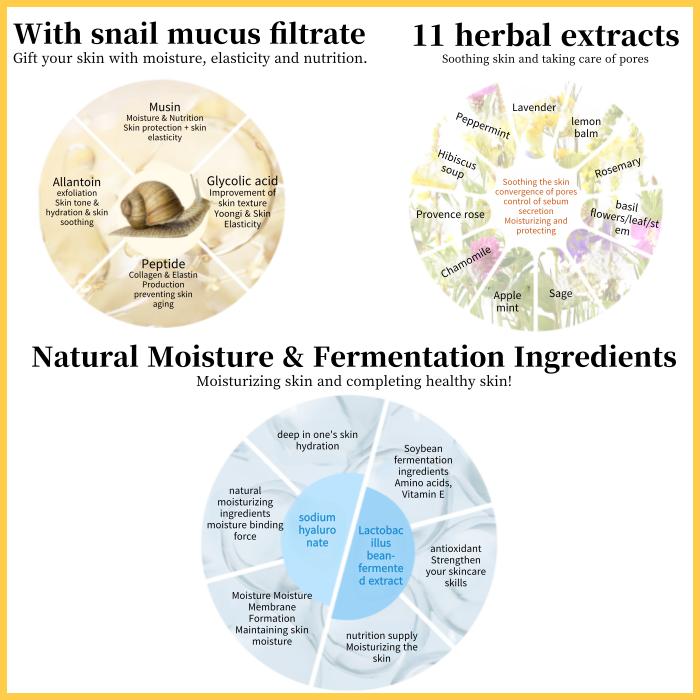 3W Clinic Успокаивающий гель с улиточной слизью 300 мл