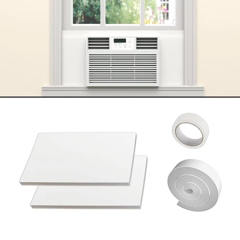 Heat Insulation Foam Panels With Tape Window Seal Gap Kit Insulation Panel Energy Saving