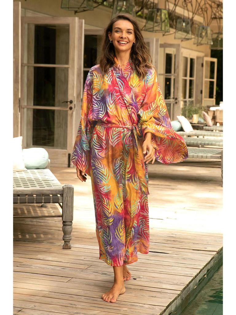 Длинный кардиган с леопардовым принтом: Свободная пляжная солнцезащитная накидка и купальник для женщин