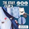 Anti-wrinkle Clip Anti-floating And Anti-swing Tie Holder Tie Stay Clips