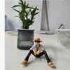 2026*Аниме Фигурки Игрушки One Piece Луффи Сидячая Поза Экшен ПВХ Фигурка Модель Коллекция Статуя Кукла Подарки на День Рождения Для Детей