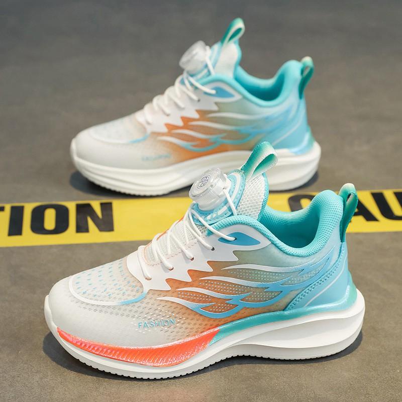 Youth style shoes Boys Lightweight Breathable Running Shoes Kids Outdoor Indoor Sports Comfortable Mesh Sneakers