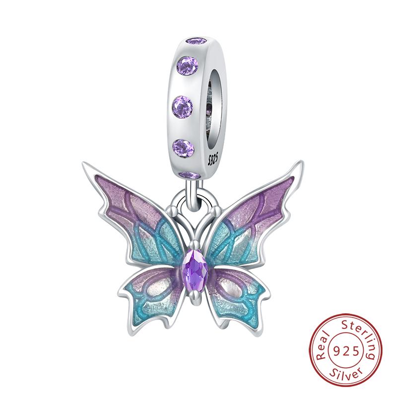 100% Медь Бабочка Фея Мечта Океан Ракушка Жемчужина Русалка Морская Черепаха Подсолнух Шармы Бусины Подходят для Браслетов Qikaola