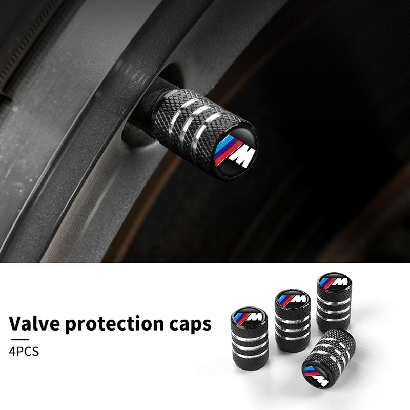 Новые 4 шт. Колпачки ниппелей колес автомобиля Защитные колпачки штоков воздуха Аксессуары Для BMW E90 E60 E46 E39 F30 F10 E87 X3 X4 X5 X1 G30 G20 M3 M5