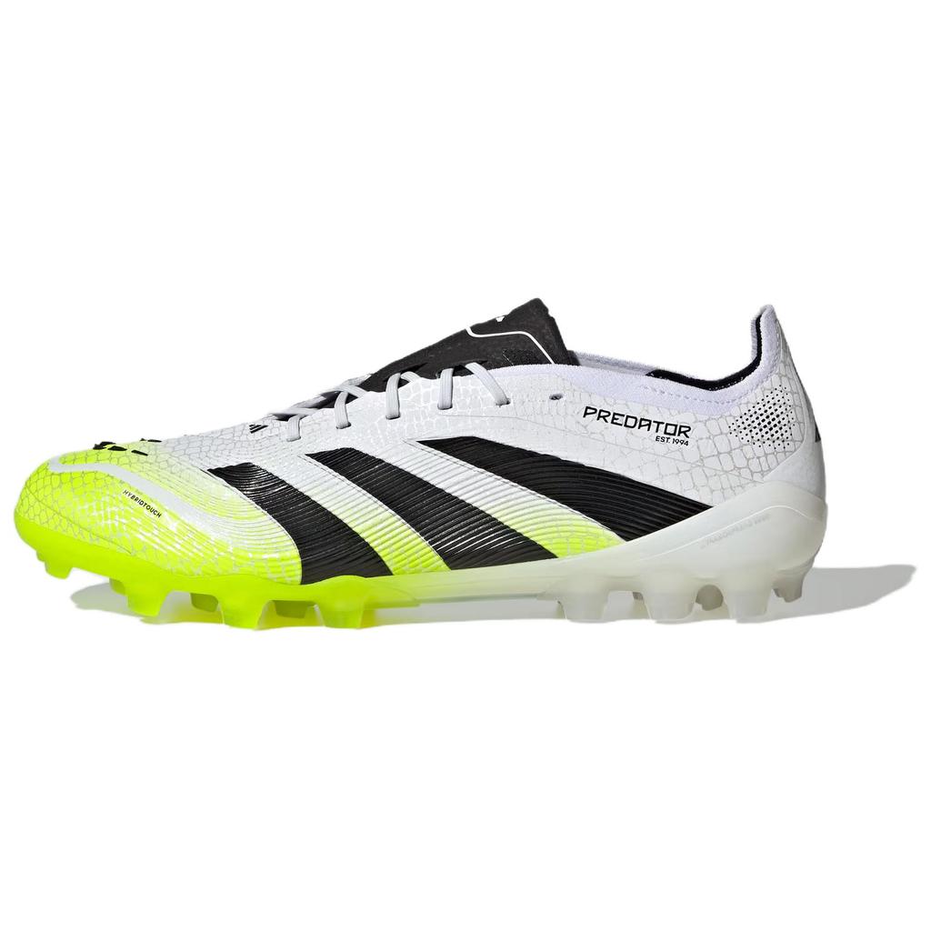 Adidas PREDATOR ELITE Abrasion Resistant Soccer Shoes Unisex White Yellow Sneakers JH8879