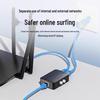 Yidesheng 2-Port RJ45 Network Switch/Distributor