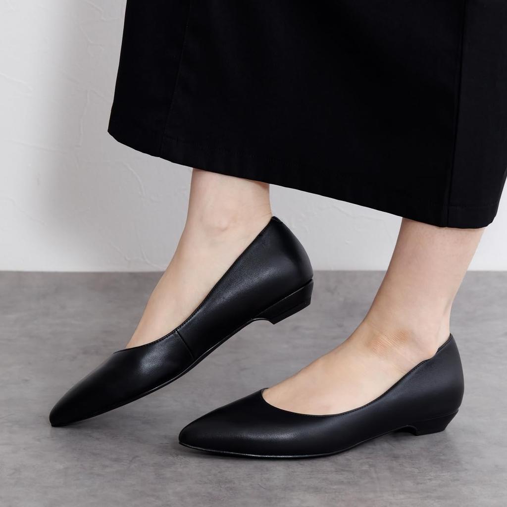 HIMIKO/Himiko/[WEB Exclusive] Low-Heel Pumps/640001 Black 250