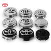 2026 Новые Для Toyota 4 шт. 56/62 мм Центральные колпачки на колеса автомобиля Toyota для TRD Corolla Aygo Camry Yaris Rav4 Замена эмблемы диска H