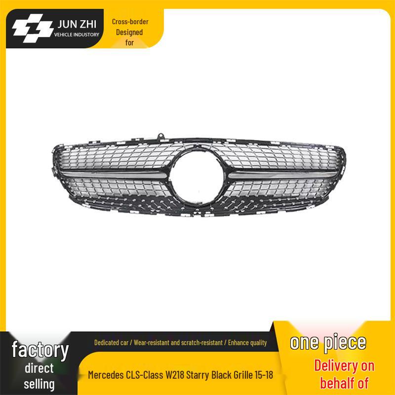 Genuine 2015-2018 Mercedes-Benz CLS-Class W218 Starry Black Grille Replacement