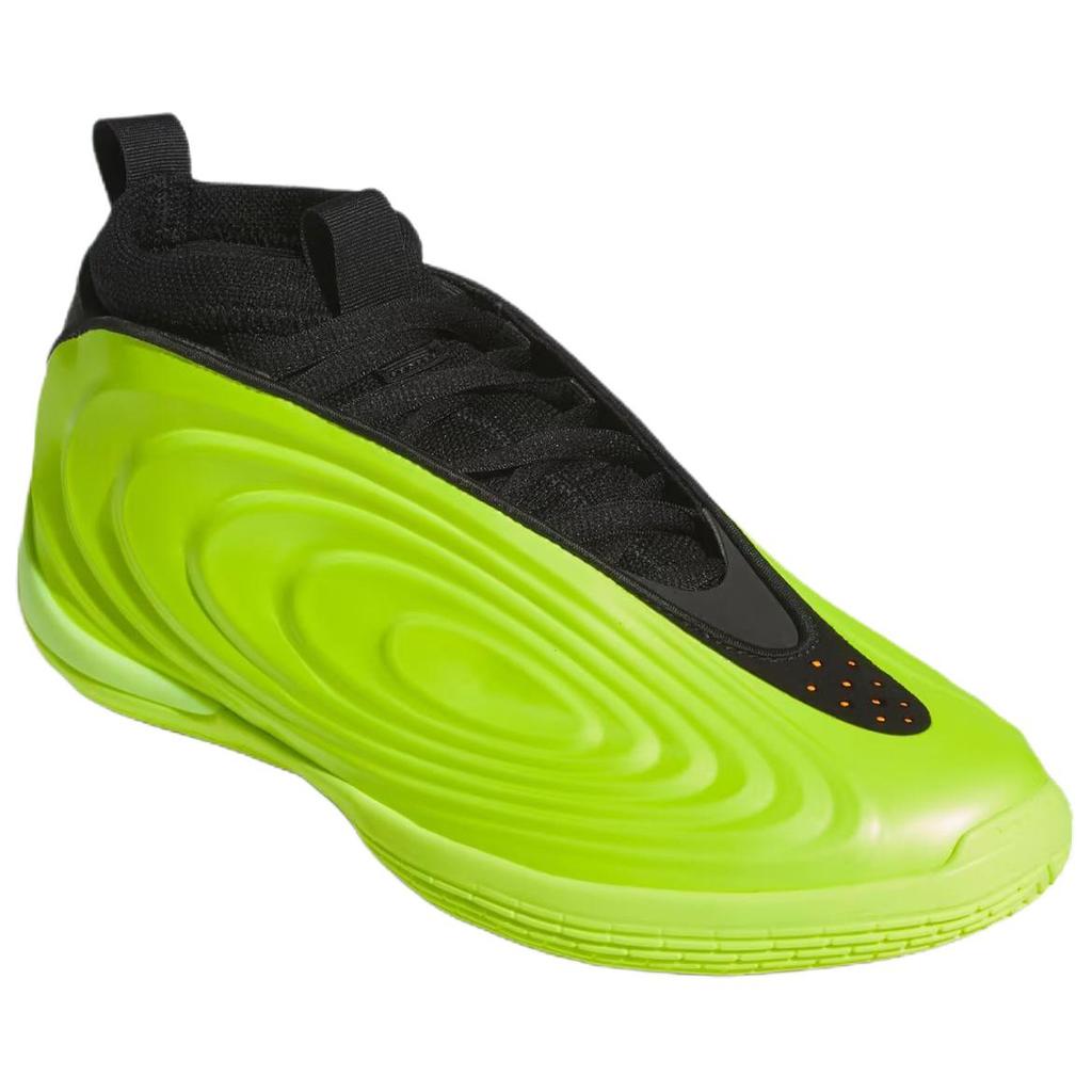 adidas Харден Вол. 10 высококачественных желтых унисекс кроссовок Core-Black Lucid-Orange JR1602