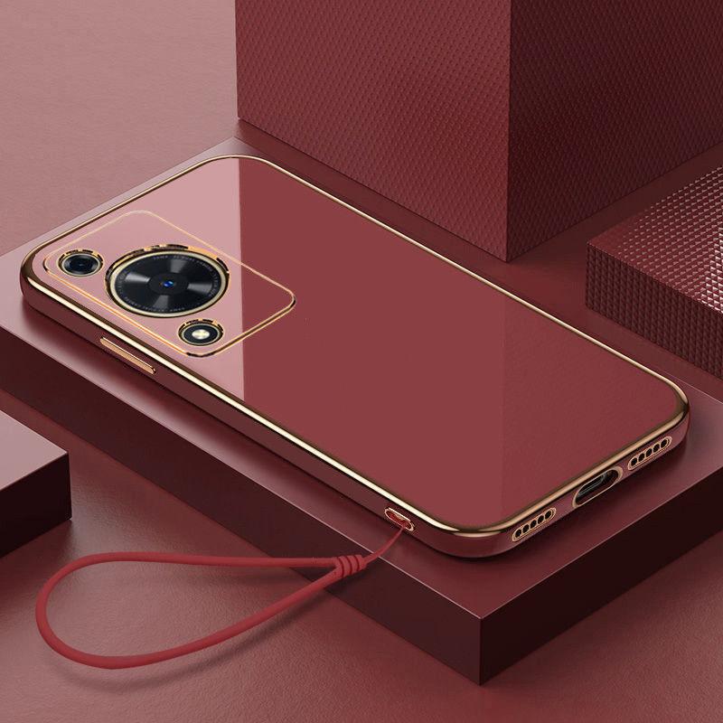 Для Huawei Nova Y72 Чехол Huawei Nova Y72 Чехол Huawei Nova Y72 Роскошный квадратный чехол для телефона Противоударная задняя крышка