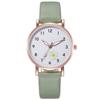 Popular Watch Gift Wristwatch Popular Women Watches Quartz Daisy High Quality Luminous Fashion Korean Girls PU Leather Casual