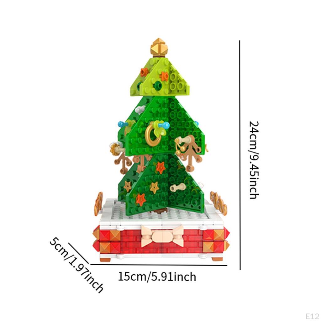 Рождественские строительные блоки, набор игрушек, набор игрушек «сделай сам» для детей 6, 7, 8, 9+ лет