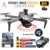 New RG601 MAX GPS Drone 8K Professional HD Dual Camera 5G Wifi Obstacle Avoidance Brushless Foldable Quadcopter RC Distance 2KM Dron