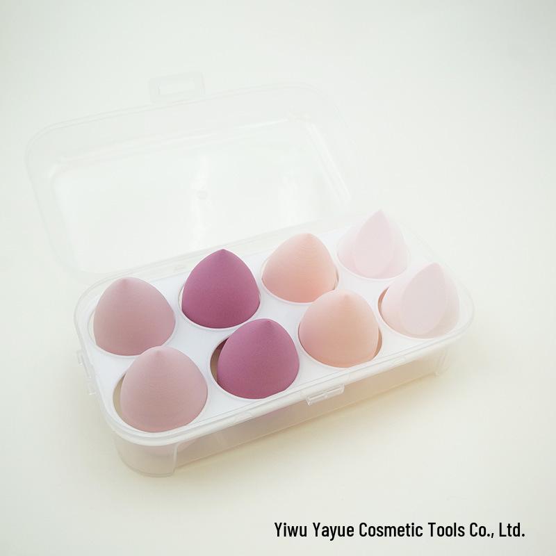 Super Soft Beauty Sponge Makeup Egg Set - Non-Absorbing Puff Cushion