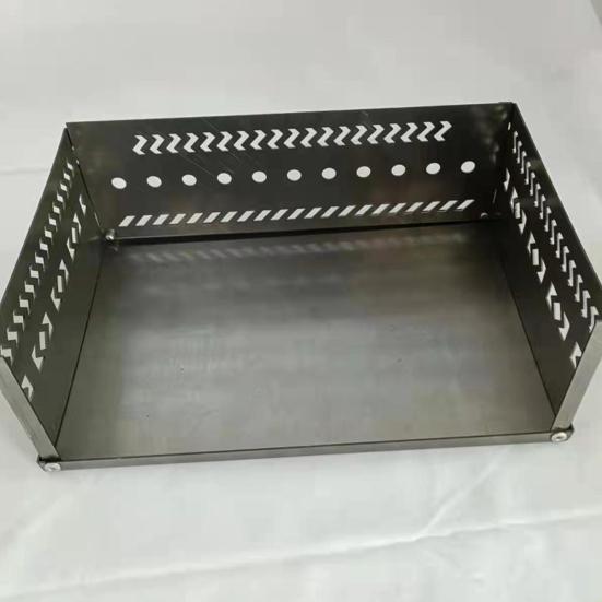 Складная уличная печь Держатель камней для сауны Корзина для дров для кемпинга Портативная термостойкая для пикника Барбекю