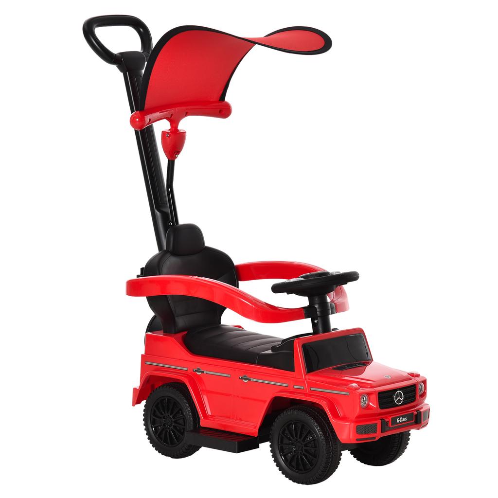 3 in 1 Kids Children Ride on Push Car Toddler Sliding Car G350 Licensed Walker Foot to Floor Slider Push-Along with Horn Steering Wheel NO POWER