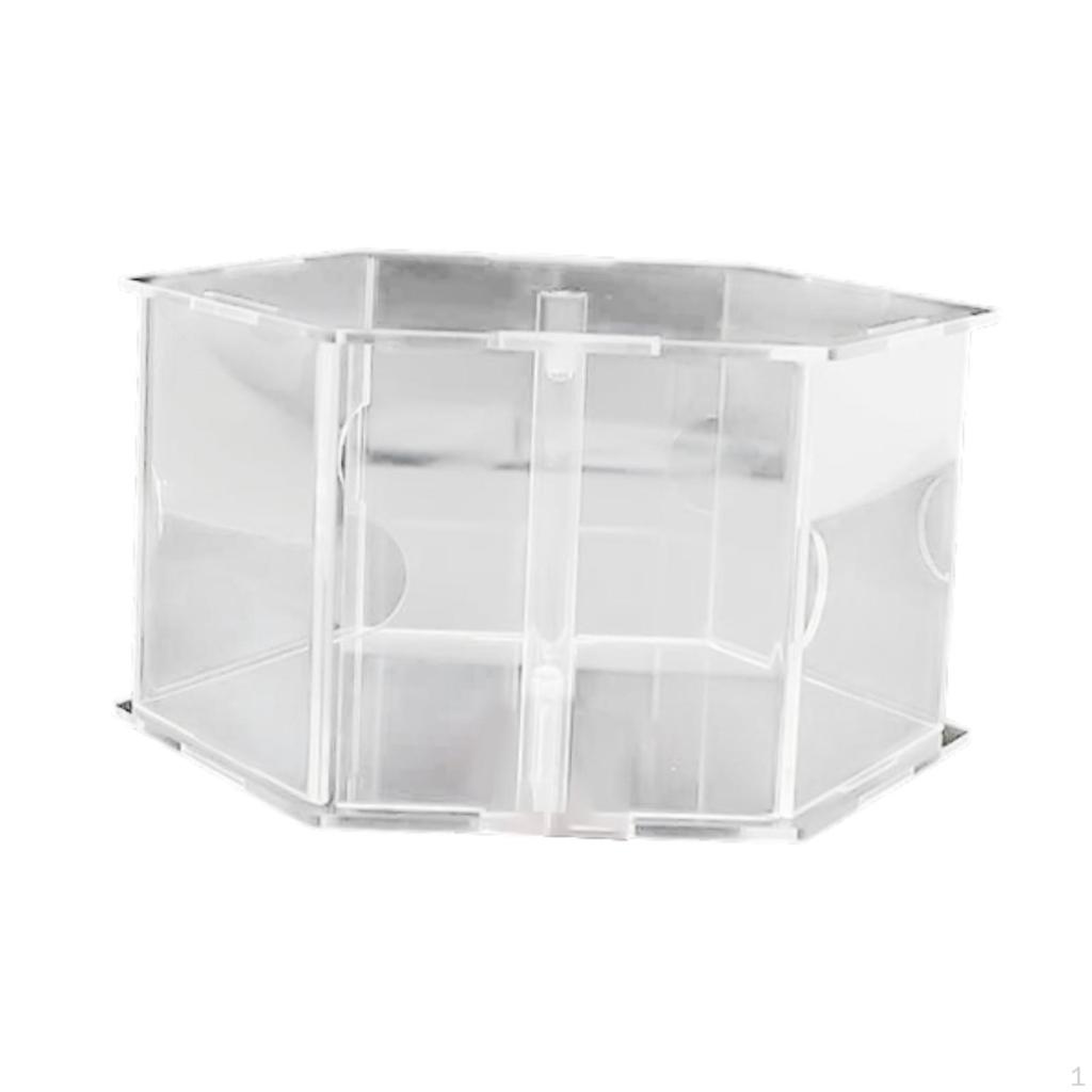 Наполняемый поднос для торта Цилиндрический дисплей Декоративный десерт Современный поднос для кексов Акрил