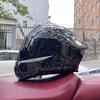 Шлем для электромобиля мужской и женский шлем с открытым лицом летний с двойным зеркалом хвостовой полузакрытого типа персонализированный четырехсезонный Bluetooth для пары