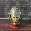 Roman Spartan Knight Helmet  Medieval Steel Armor Helmet  Wearable LARP SCA Costume  Cosplay Battle Helmet  Handmade Armor