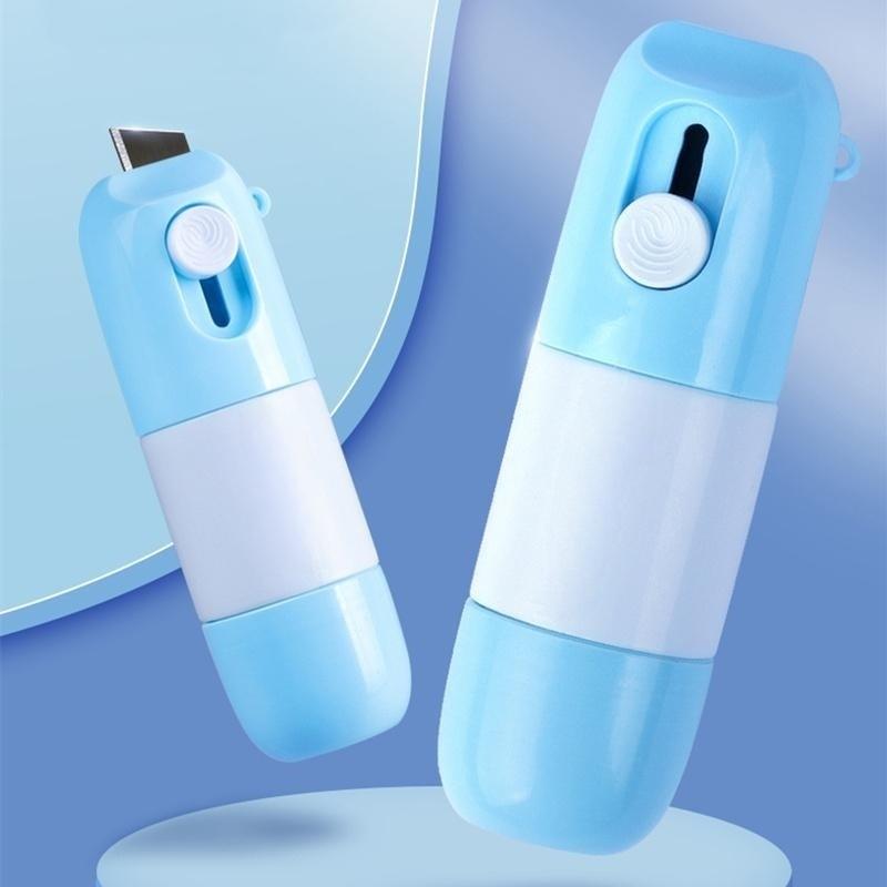 Термобумага ластик корректирующая жидкость с распаковывающим ножом 2 в 1 термобумага данные идентификационная информация конфиденциальность защита ластик