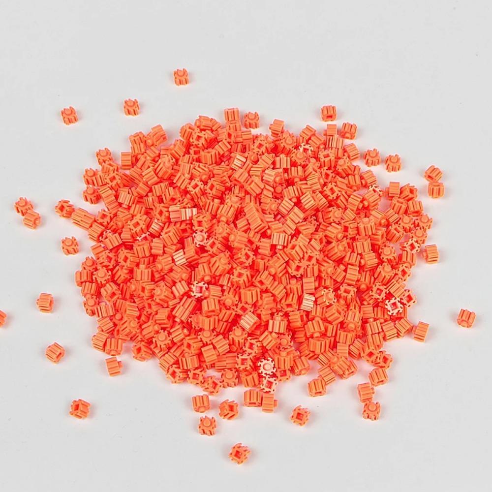 1000pcs 6*6mm Pixel Art Puzzle Micro Diamond Building Blocks DIY 3D Small Brick For Children's Toy Educational Kids