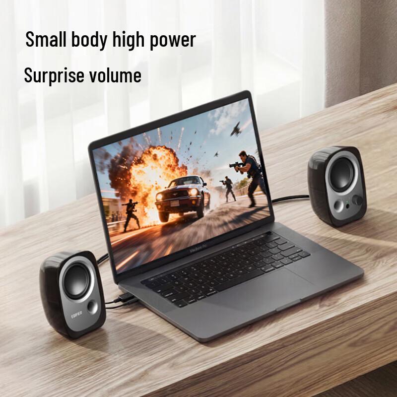 Edifier Компьютерные колонки R12U 2.0 Настольные CN вилка (адаптер в комплекте)