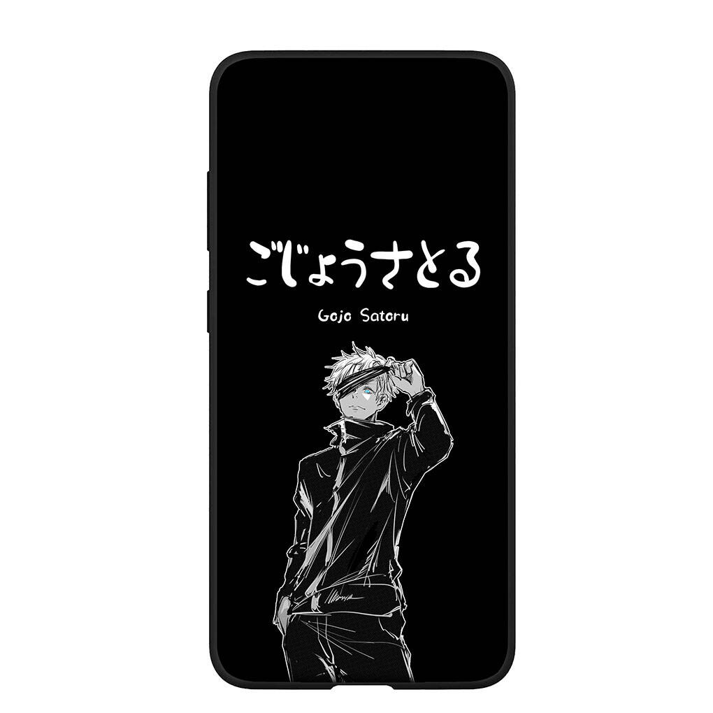 Чехол для телефона Samsung Galaxy S25 S23 S22 S24 Ultra FE A05 A06 A15 A16 A36 A37 A35 A54 A55 A56 A57 A25 A26 A53 Комиксы Jujutsu Kaisen Годжо Сатору Чехол