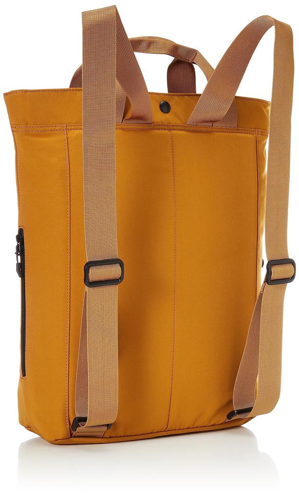 Backpack Rucksack Unisex Casual Stylish Compatible with A4 size Mustard one size [BEAMS DESIGN] Men's Women's FINE DAY