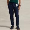 Polo Ralph Lauren Осень/Зима 23 Трикотажные спортивные штаны с принтом-буквами и кулиской Мужские брюки Темно-синий MNPOPNT1BQ20367-410